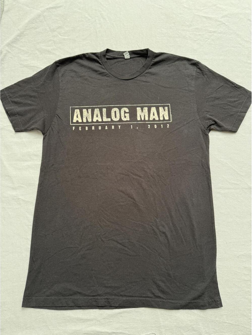 Joe Walsh Shirt Analog Man Album Release Promo Jan 1 2012  L